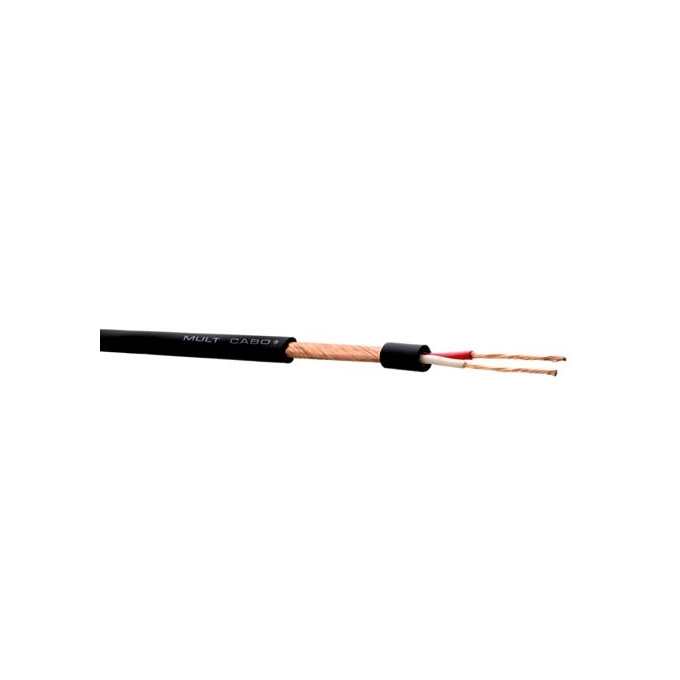 CABO MICROFONE STEREO 2 X 18 AWG ( 0,75MM) - PT-