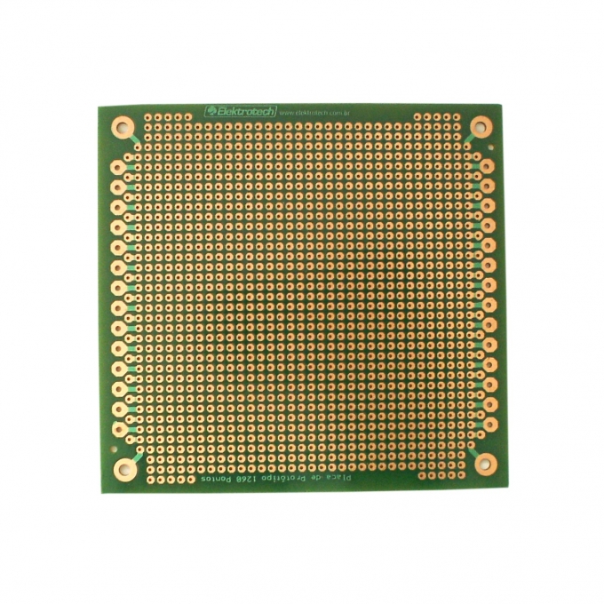 PLACA PERFURADA DESL. 10 X 10 - PP-D 1260 VERDE-