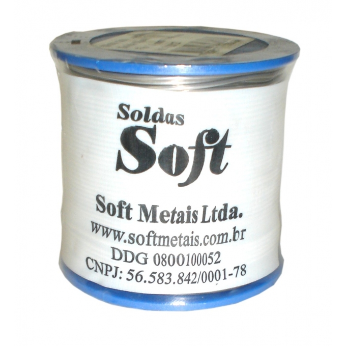 SOFT - SOLDA 1,0MM 60 X 40 C/RES.ROLO 500G-