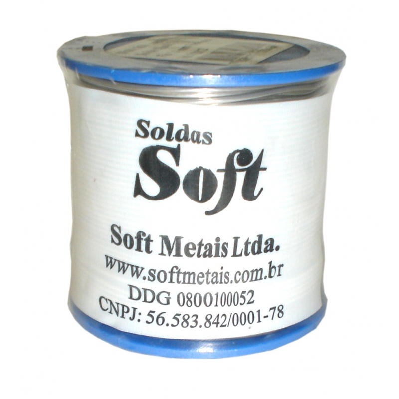 SOFT - SOLDA 1,0MM 60 X 40 C/RES.ROLO 500G-