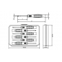 TRAMONTINA - JG. CHAVE FENDA C/6 PCS 44052/206-