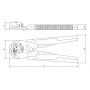 TRAMONTINA - ALICATE DESCASCADOR MOD. 44051/108-
