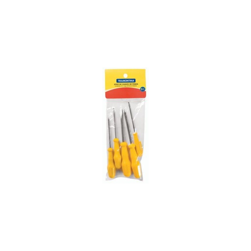 TRAMONTINA - JG. CHAVE FENDA C/5 PCS 41516/425-