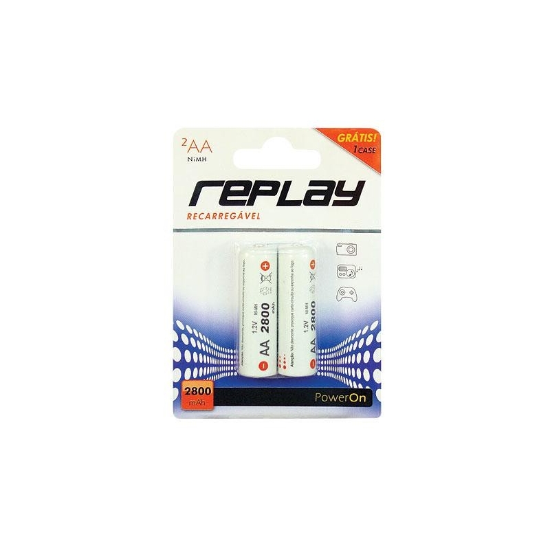 BATERIA NIMH AA - 2800MAH - BLISTER C/02-