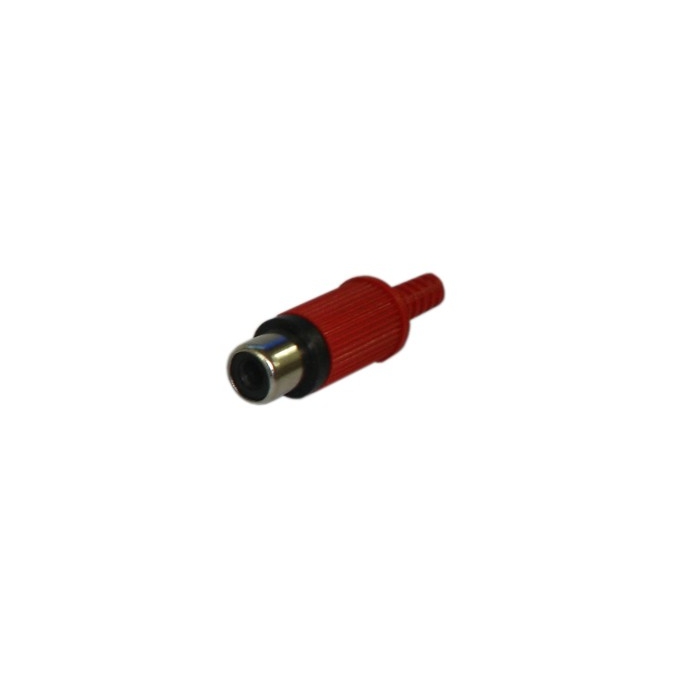 JACK RCA P/CABO REF 90 VERMELHO-