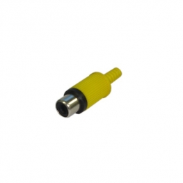 JACK RCA P/CABO REF 90 AMARELO-