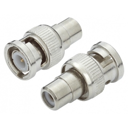ADAP. BNC MACHO X PLUG RCA FEMEA-