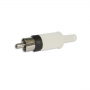 PLUG RCA REF. 80 BRANCO-