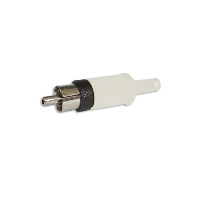 PLUG RCA REF. 80 BRANCO-