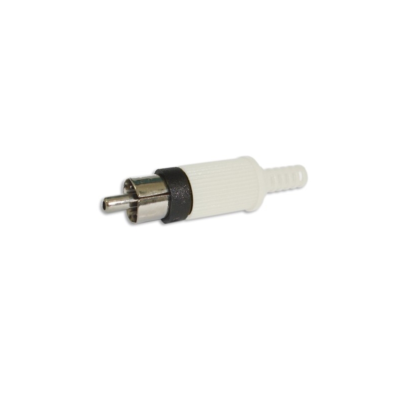 PLUG RCA REF. 80 BRANCO-