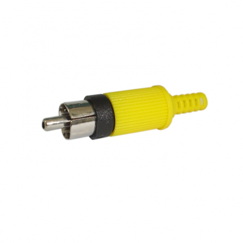PLUG RCA REF. 80 AMARELO-