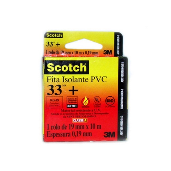 FITA ISOLANTE 3M 19MM X 10M-