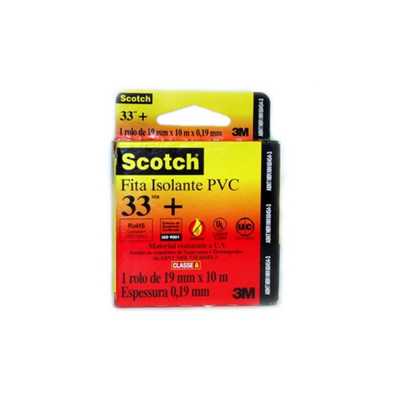FITA ISOLANTE 3M 19MM X 10M-