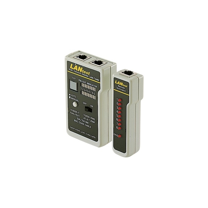 TESTADOR DE CABO UTP - RJ 45/RJ 11/BNC - REMOTE C-