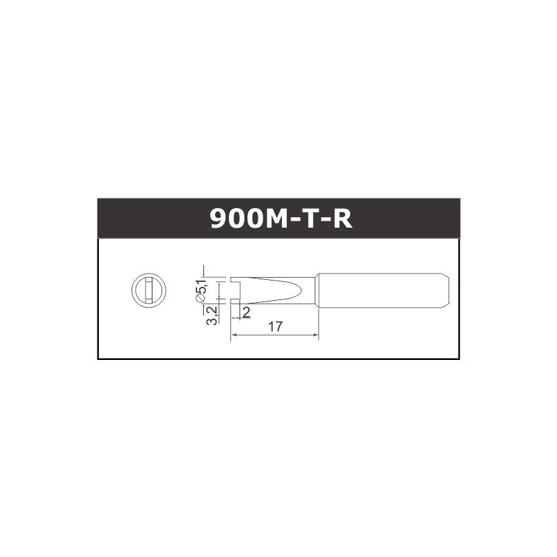 PONTA FORQUILHA PARA SMD 900M - T - R