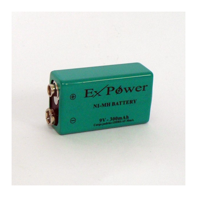 BATERIA NIMH 9V - 280MAH