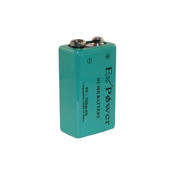 BATERIA NIMH 9V - 300MAH - EX-POWER