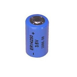 BATERIA LITHIUM 1/2AA - 3,6V - 1,2AH - SEM TERMINAL - 