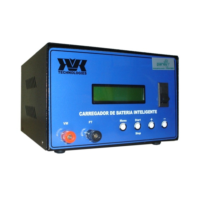 CARREGADOR BATERIA INTELIGENTE - 12V  - 7 A 250 AH