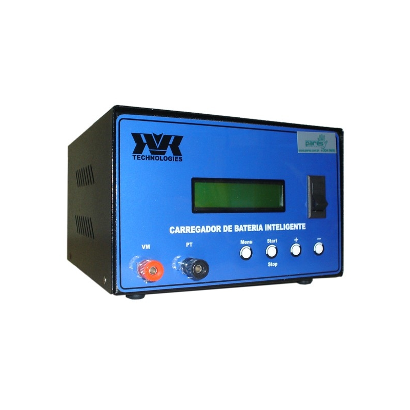 CARREGADOR BATERIA INTELIGENTE - 12V  - 7 A 250 AH