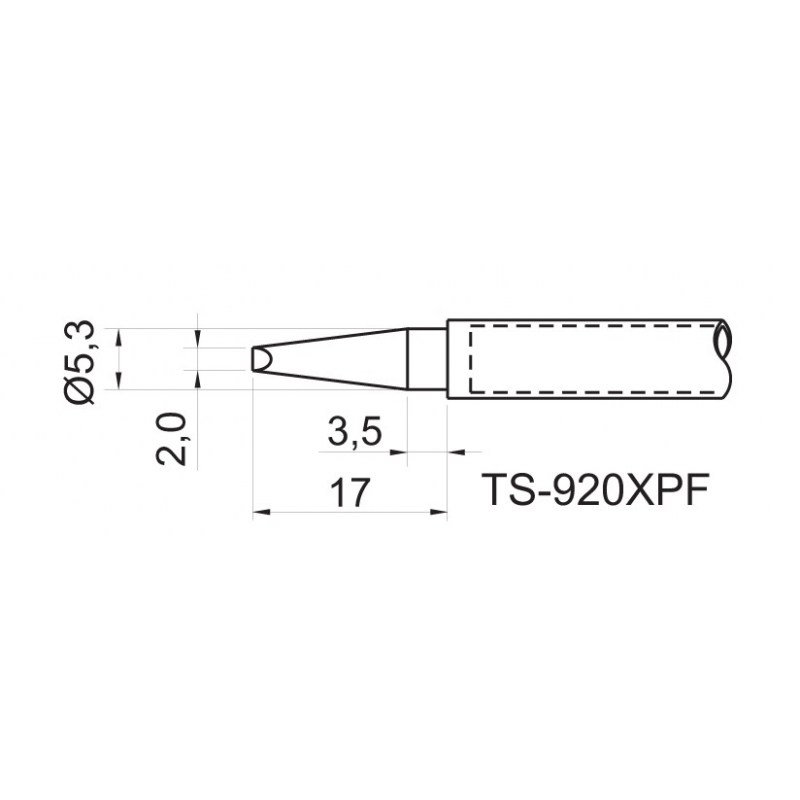 TOYO - PONTA FEN. P/EST. DE SOLDA TS 920/930XPF   