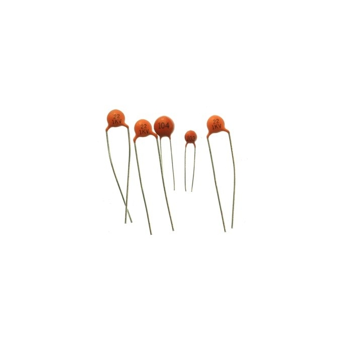 CAP.CERAMICO (PACOTE COM 10 UNIDADES )-    150 pF - 151