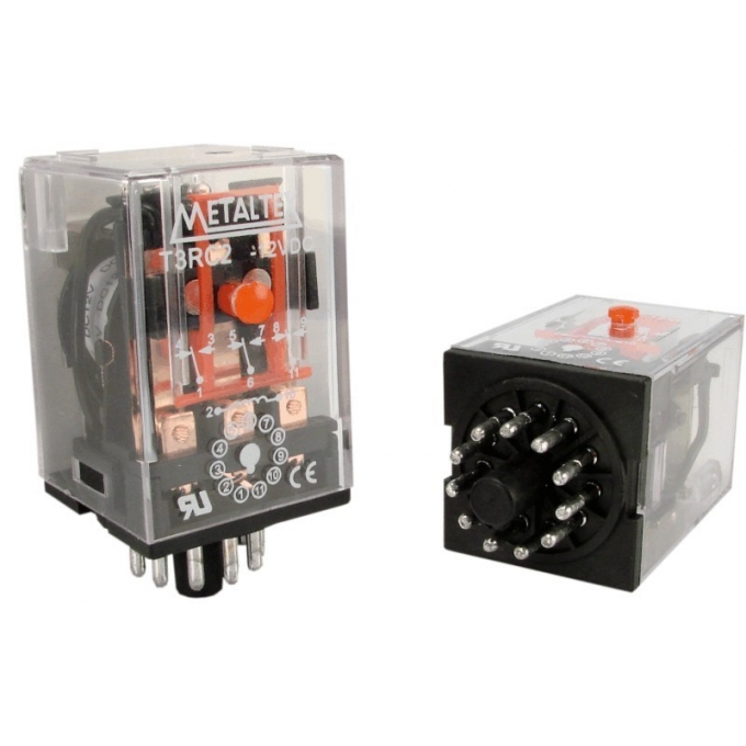 RELE T 2 RA 4 - 220 VCA - METALTEX