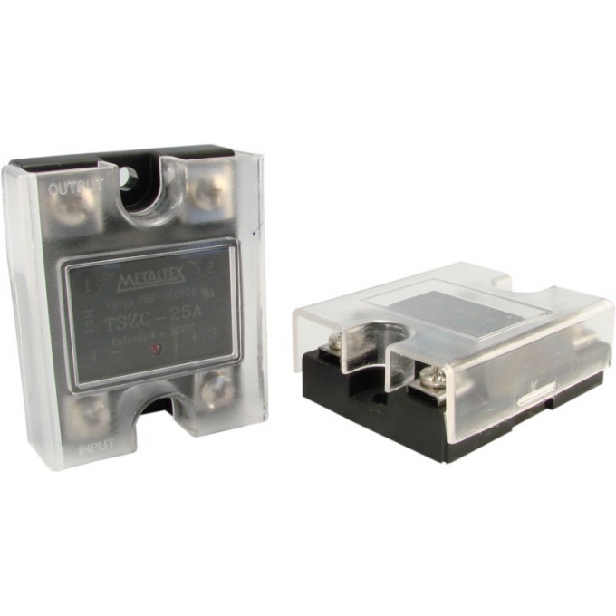 RELE TZC - 25A ( ESTADO SOLIDO - METALTEX )
