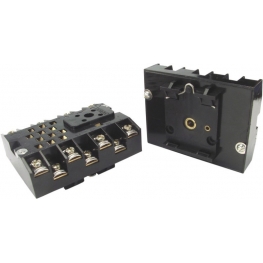 BASE PRT6-1 - METALTEX - P/ RELE JXA1 TRILHO DIN