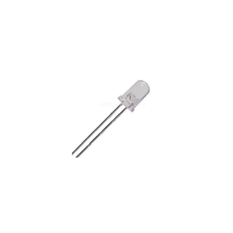 LED CRISTAL 5MM AZUL - (PCTE C/10)