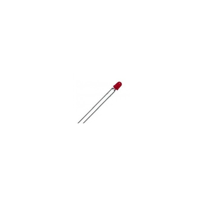 LED VERMELHO 3MM - TIL 216