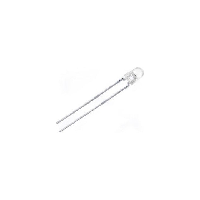 LED CRISTAL 3MM - AMARELO