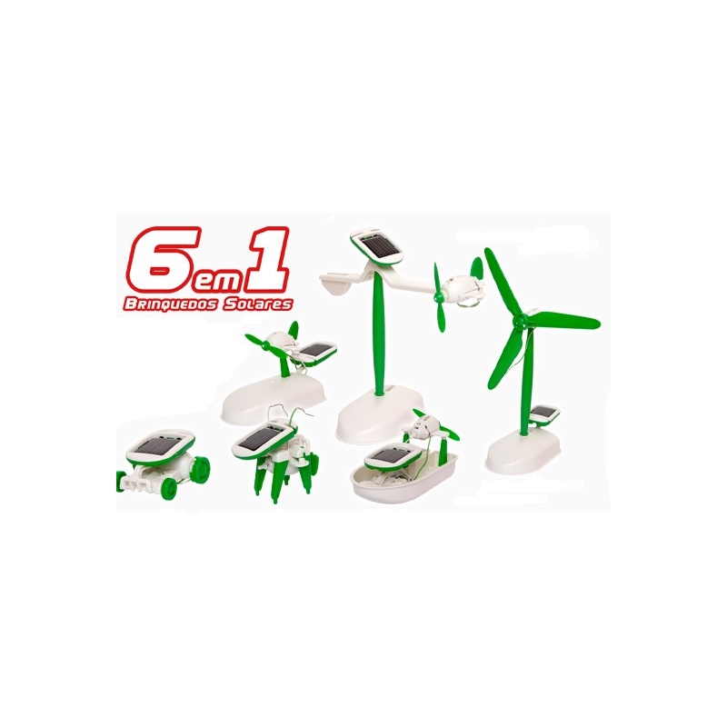 KIT EDUCATIVO - GERACAO SOLAR 6 EM 1