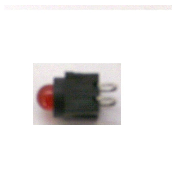 LED COM SUPORTE VERMELHO 5MM