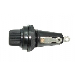 PORTA FUSIVEL 32 = REF 50 PRETO