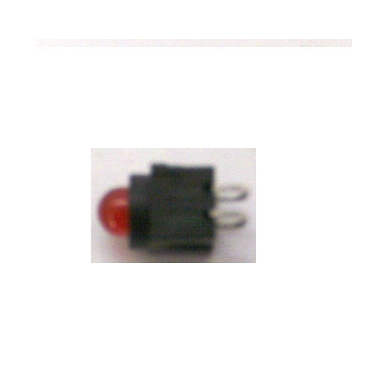 LED COM SUPORTE AMARELO 5MM