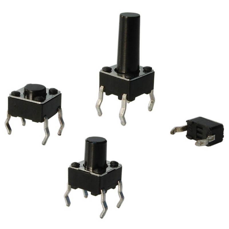 CHAVE TACTIL A 06 - 9,5 - ( 6 X 6 X 9,5 )