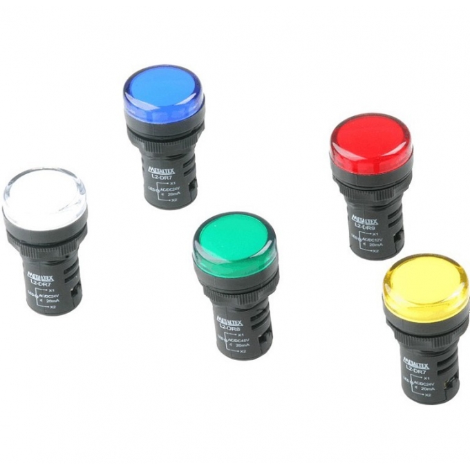 SINALEIRO LED 22MM   24V - AMARELO ( L20-DR7-Y )
