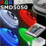 LED - SMD ROLO FITA RGB  (5050) - 5 METROS (COM CONTROLE )