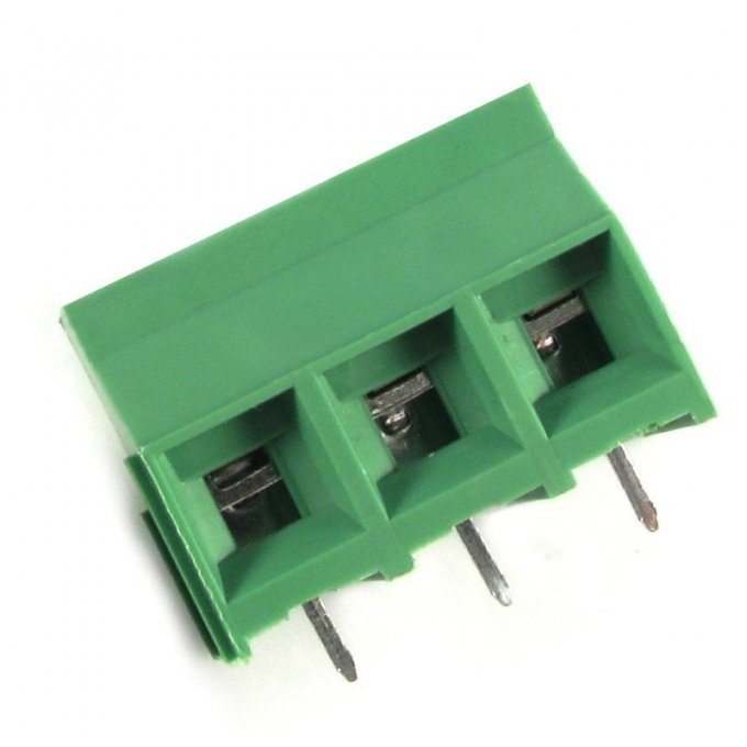 BORNE    BR1102V - 02 VIAS - METALTEX - PASSO 9,50MM - 180 GRAUS