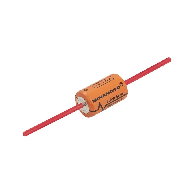BATERIA LITHIUM 1/2AA - 3,6V - 1,2AH AXIAL        