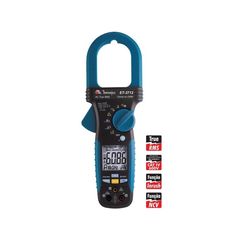 ALICATE AMPERIMETRO - ET 3712
