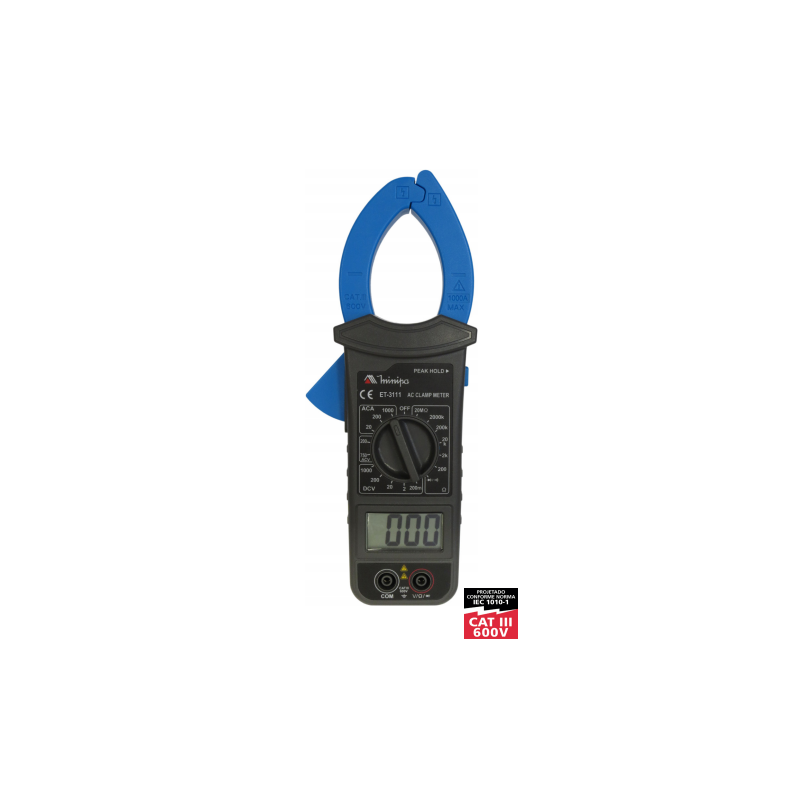ALICATE AMPERIMETRO - ET 3111