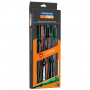 TRAMONTINA - JG. CHAVE FENDA C/6 PCS 44120/406-
