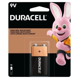 BATERIA ALCALINA DURACELL 9V