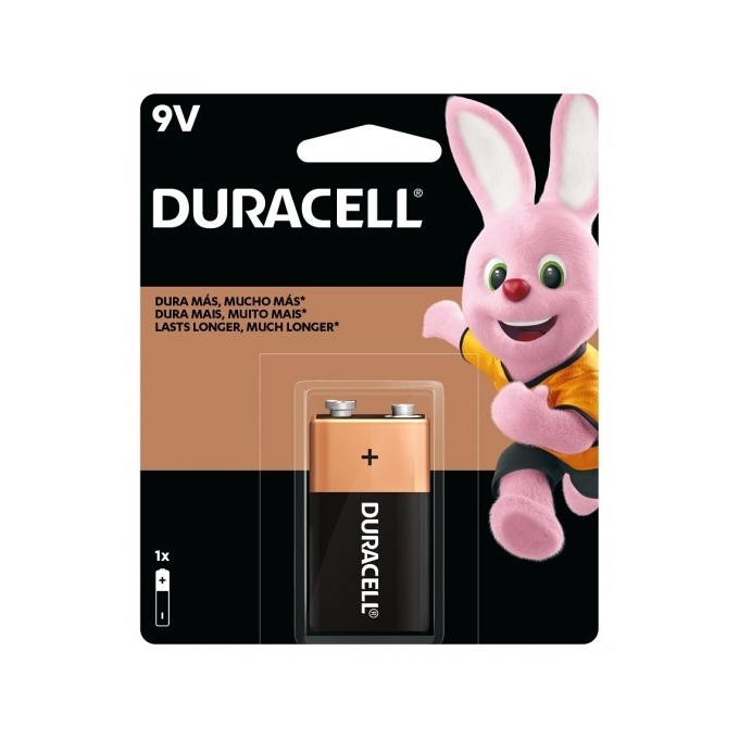 BATERIA ALCALINA DURACELL 9V