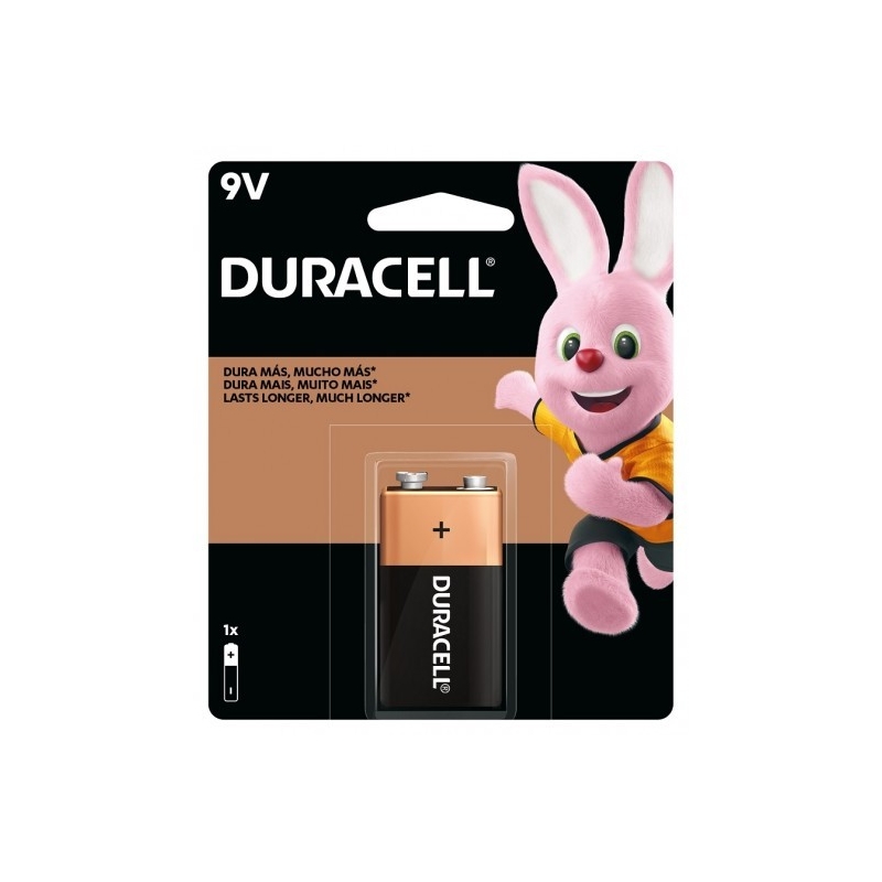 BATERIA ALCALINA DURACELL 9V