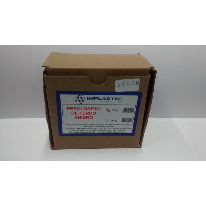PERCLORETO DE FERRO 250G - IMPLASTEC