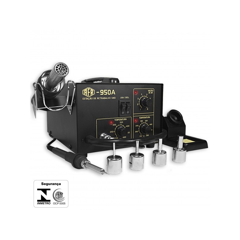 ESTACAO DE RETRAB./SOLDA MAX 950A - 220V ANALOG