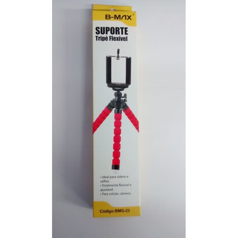 SUPORTE P/ CELULAR - MINI TRIPE - AZUL/ ROSA / PRETO